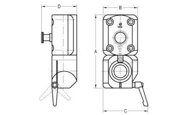 Soporte universal articulado