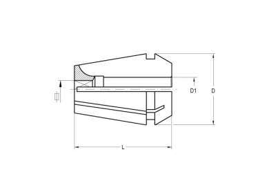 Pinzas DIN 6499 (Tipo ER) para sujecion de machos de roscar