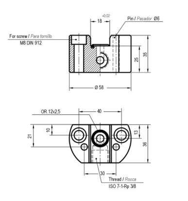 Bloque conector