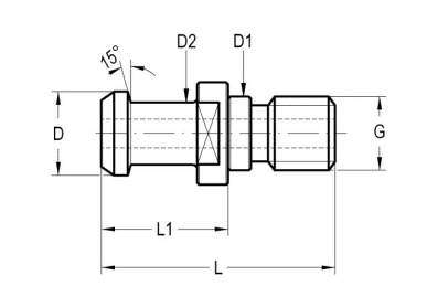 Tirantes JIS B 6339 ( 15°)